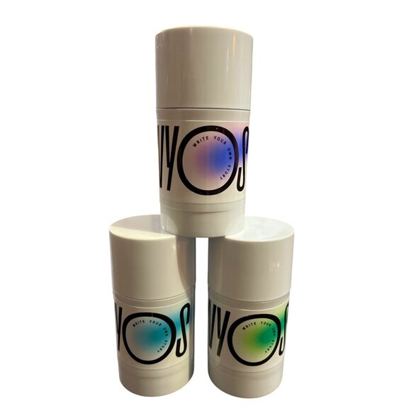 WYOS Skincare Set Face Cleanser Purifying Clay Mask All Over Oil Sticks - Picture 1 of 3